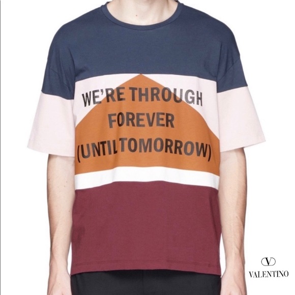 Valentino Other - VALENTINO - Esther Stewart oversized graphic print color-block Tshirt, XS